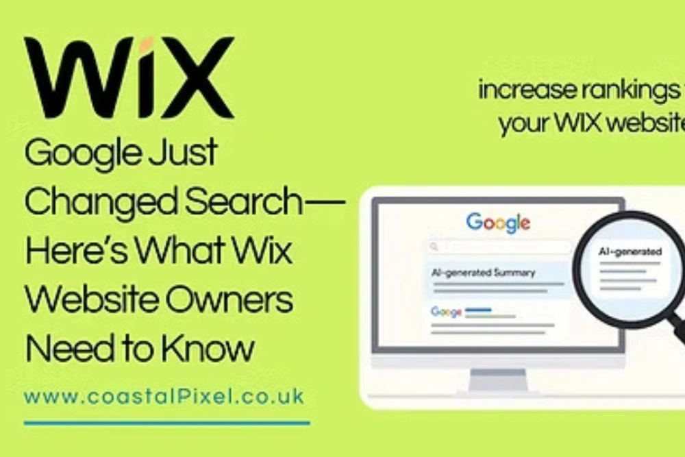wix homepage design